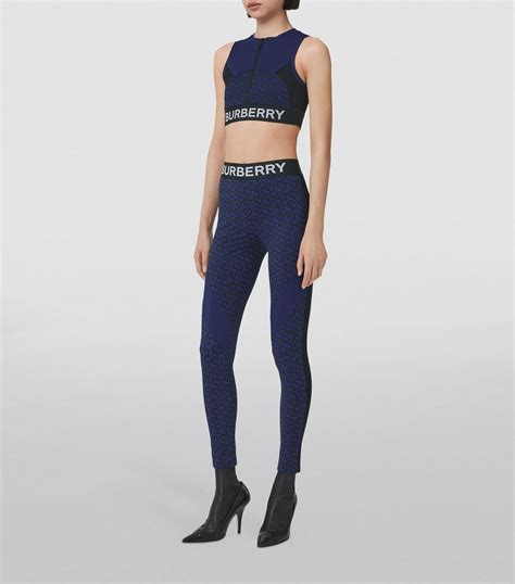 burberry monogram leggings blue|Burberry tights for ladies.